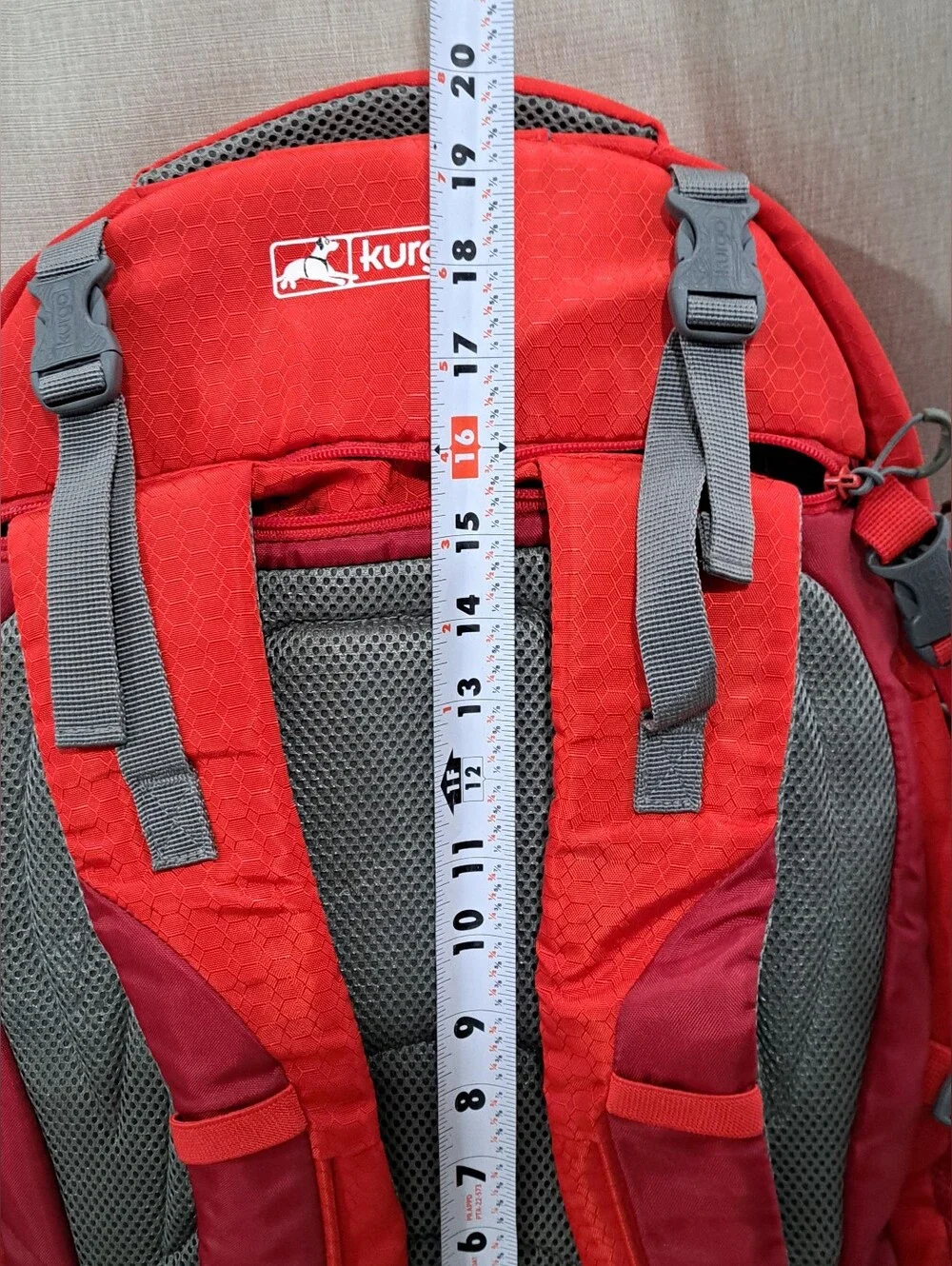 Kurgo G Train Small Dog Carrier Backpack Red